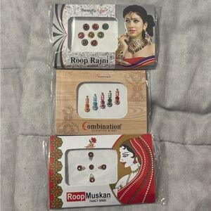 Indian Bindi - 3 Pack